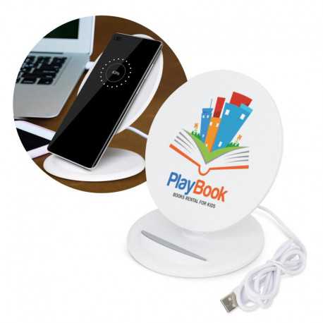 Phone & Tablet Chargers - Phaser Wireless Charging Stand - Round
