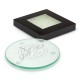 Coasters - Venice Glass Coaster Set of 2 - Round