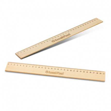 Rulers - Wooden 30cm Ruler