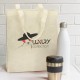 Cotton & Calico Tote Bags - Kira A4 Natural Look Tote Bag