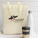 Cotton & Calico Tote Bags - Kira A4 Natural Look Tote Bag