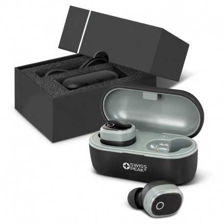 Wired & Bluetooth Headphones - Swiss Peak TWS Earbuds