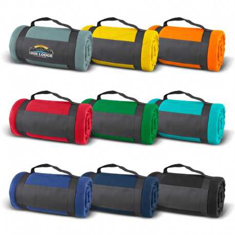 Picnic Rugs - Glasgow Fleece Blanket with Strap
