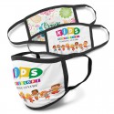 Face Masks - Full Colour 3-Ply Reusable Face Mask - Indent