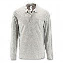 Men's Promotional Polo Shirts - SOLS Perfect Mens Long Sleeve Polo