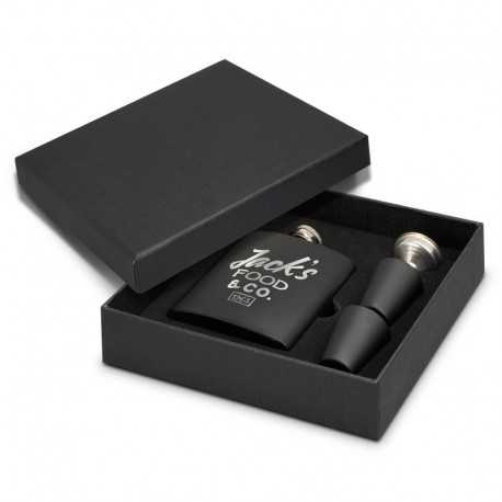 Branded Flasks - Dalmore Hip Flask Gift Set- 170ml