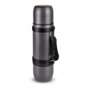 Branded Flasks - Swiss Peak Duo Cup Vacuum Flask -700ml