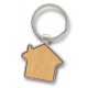 Metal Keyrings - Santo House Shaped Key Ring
