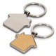 Metal Keyrings - Santo House Shaped Key Ring