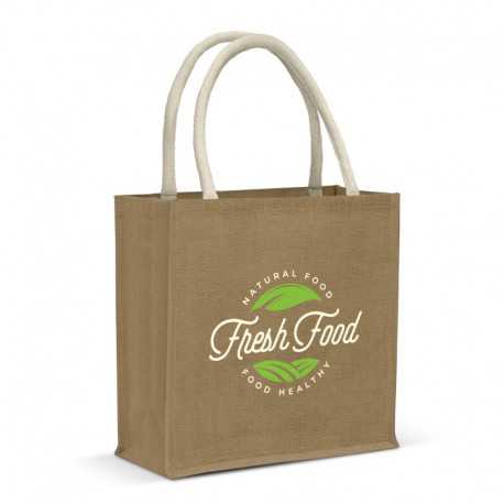 Jute Conference Bags - Monza Starch Jute Tote Bag
