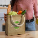 Jute Conference Bags - Monza Starch Jute Tote Bag