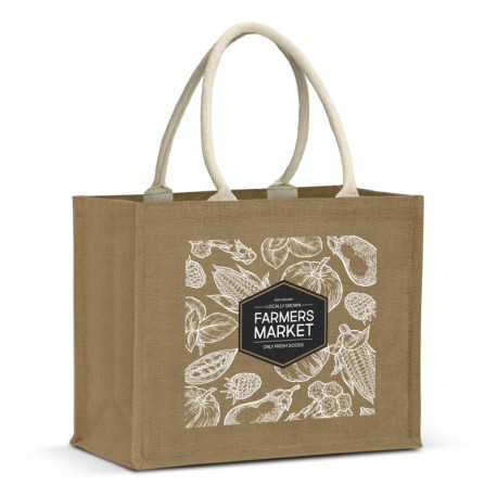 Jute Conference Bags - Torino Starch Jute Tote Bag