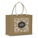 Jute Conference Bags - Torino Starch Jute Tote Bag