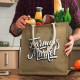 Jute Conference Bags - Lanza Starch Jute Tote Bag
