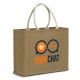 Jute Conference Bags - Modena Starch Jute Tote Bag
