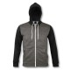 Hoodies - SOLS Silver Unisex Zipped Sweatshirt