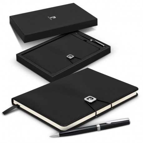 Promotional Journals & Noteboooks - Pierre Cardin Biarritz Notebook and Pen Gift Set