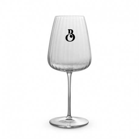Printed Glasses - Luigi Bormioli Optica Chardonnay Glass