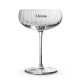 Printed Glasses - Luigi Bormioli Optica Cocktail Glass