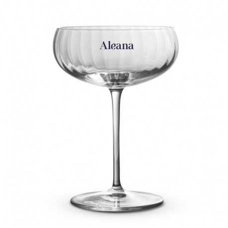 Printed Glasses - Luigi Bormioli Optica Cocktail Glass