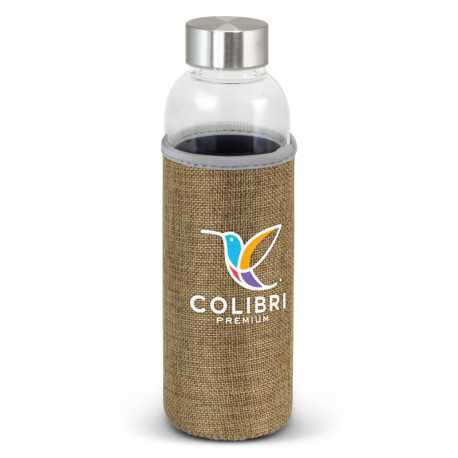 Drink Bottles - Metal - Venus Glass Bottle - Natural Sleeve