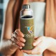 Drink Bottles - Metal - Venus Glass Bottle - Natural Sleeve