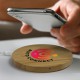 Vita Bamboo Wireless Charger - Round