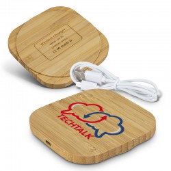 Phone & Tablet Chargers - Vita Bamboo Wireless Charger - Square