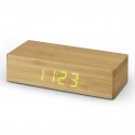 Phone & Tablet Chargers - Bamboo Wireless Charging Clock