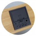 Phone & Tablet Chargers - Bamboo Wireless Charging Clock