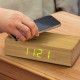 Bamboo Wireless Charging Clock