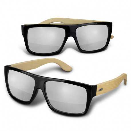 Maui Mirror Lens Sunglasses - Bamboo