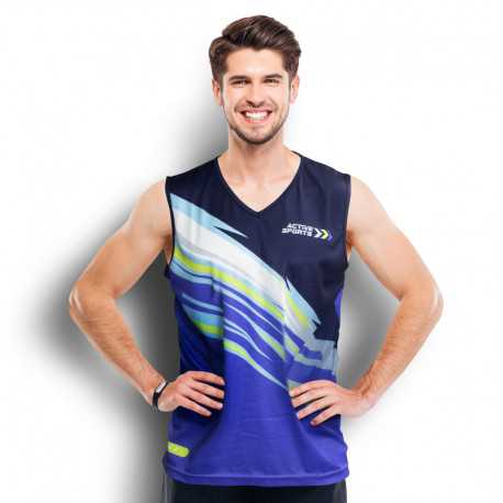 Sublimated teamwear - Custom Mens Performance Singlet
