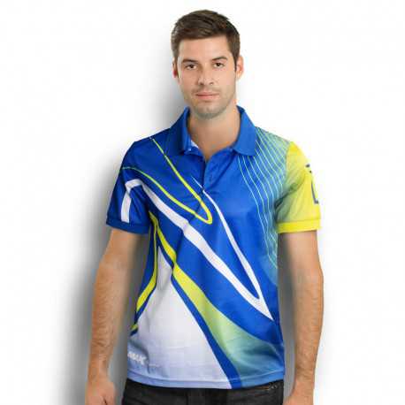 Sublimated teamwear - Custom Mens Premium Sports Polo