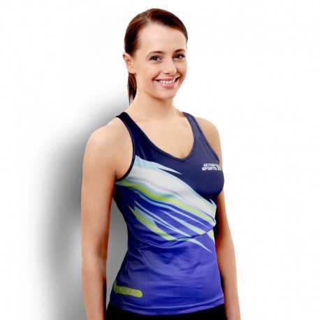 Sublimated teamwear - Custom Womens Performance Singlet
