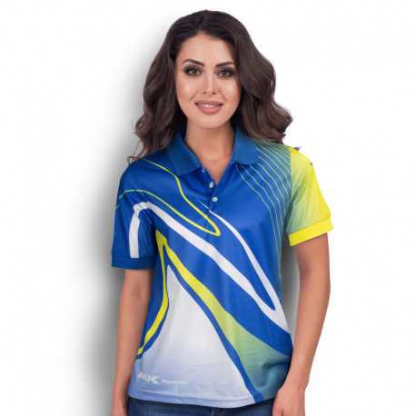 Sublimated teamwear - Custom Womens Premium Sports Polo
