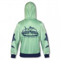 Sublimated teamwear - Custom Womens Sports Zipped Hoodie