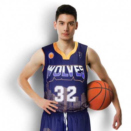 Sublimated teamwear - Custom Mens Basketball Top
