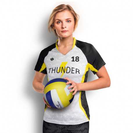 Sublimated teamwear - Custom Womens Volleyball Top