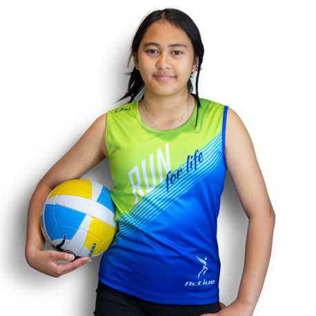 Sublimated teamwear - Custom Kids Sports Singlet