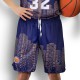 Sublimated teamwear - Custom Mens Basketball Shorts
