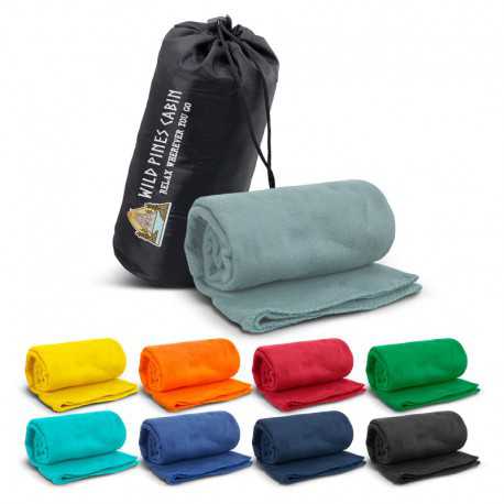 Picnic Rugs - Glasgow Fleece Blanket in Carry Bag