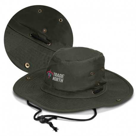 Wide Brim Hats - Oilskin Wide Brim Hat