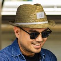 Straw Hats - Santiago Fedora Hat