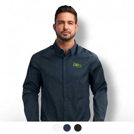 Men's Corporate Shirts - TRENDSWEAR Parker Mens Poplin Shirt
