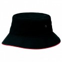 Wide Brim Hats - Sandwich Brim Bucket Hat