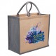 Eco Jute Tote with wide gusset