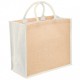 Jute Conference Bags - Eco Jute Tote with wide gusset