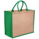 Jute Conference Bags - Eco Jute Tote with wide gusset
