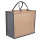 Eco Jute Tote with wide gusset